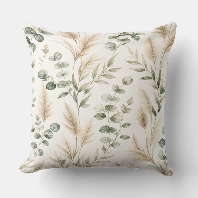 Almofada Eucalyptus Sage Green Pillow (Frente)