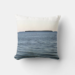 Almofada Everglades Blue Water Horizonte Calmo