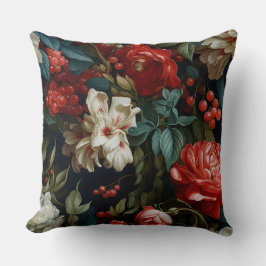 Almofada Everglow Noel Florals Botânico