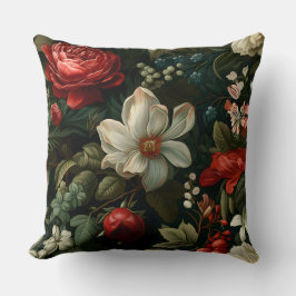 Almofada Everglow Noel Florals Botânico