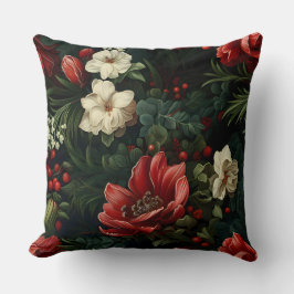 Almofada Everglow Noel Florals Botânico