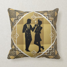 Excelente Art Deco Gatsby Black Dourado Flapper Ca