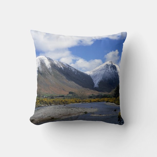 Almofada Excelente Gable e Kirk Fell Wasdale Lake District (Frente)