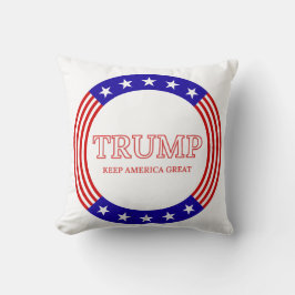 Almofada Excelente Trump Keep America