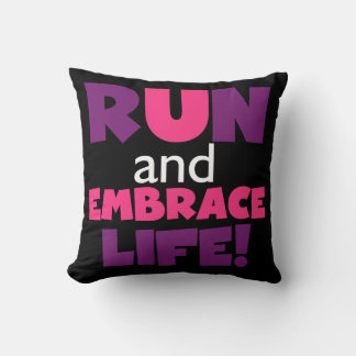 Almofada Executar Embrace Life Pink
