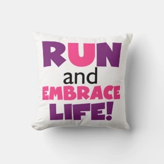 Almofada Executar Embrace Life Pink