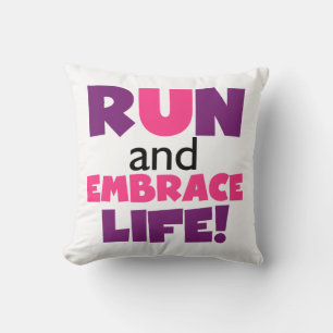 Almofada Executar Embrace Life Pink