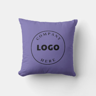 Almofada Exibição da sua empresa de logotipos comerciais