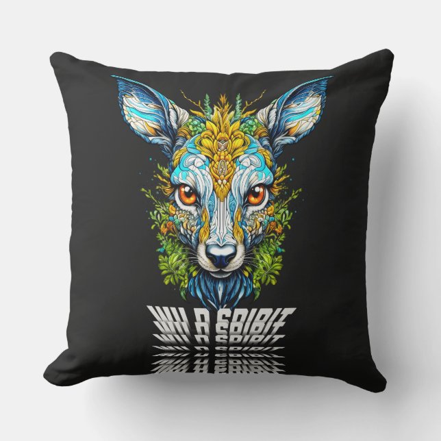 Almofada Explore o instinto selvagem (Frente)