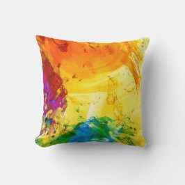 Almofada Explosão de Abstrato vibrante