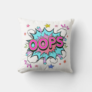 Almofada Explosão de Pop de Oops