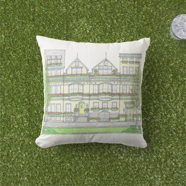 Almofada Exterior City Rowhome (Grama)