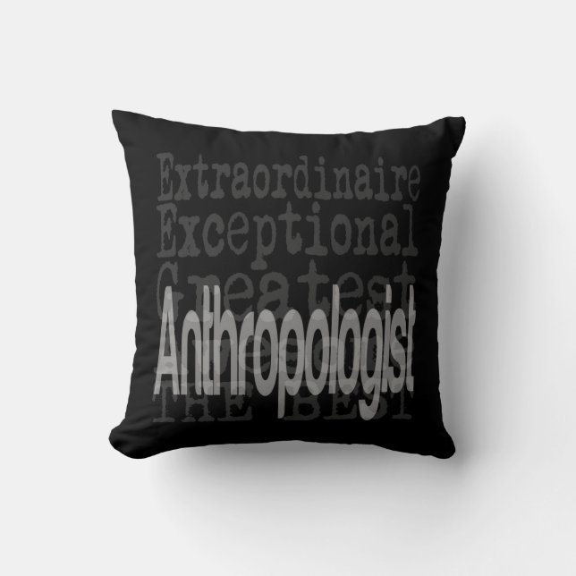 Almofada Extraordinário antropólogo (Frente)