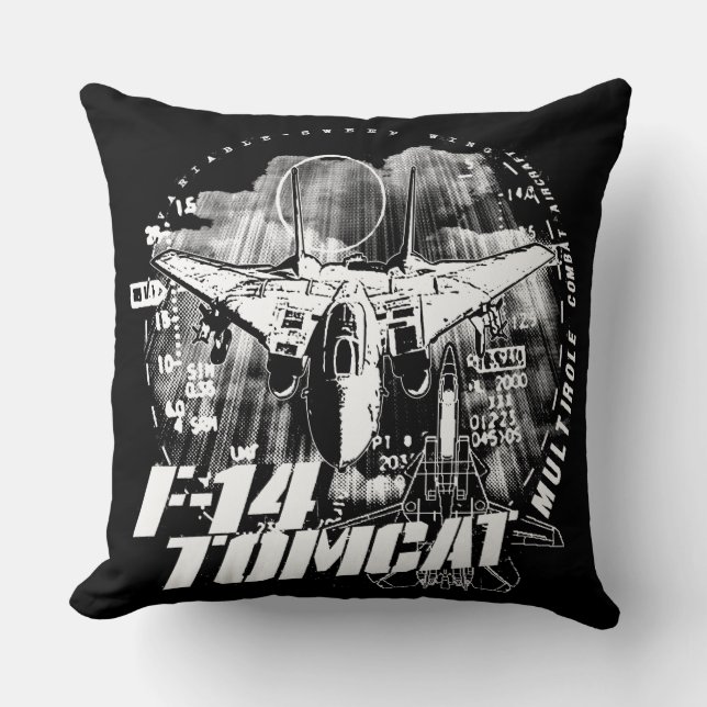 Almofada F-14 Travesseiro decorativo Tomcat (Frente)
