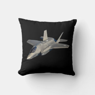 Almofada F-35 Relâmpago II Combatente de Jato de Pantera