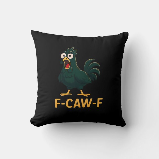 Almofada F-Caw-F Chicken Classic Vintage Style (Frente)