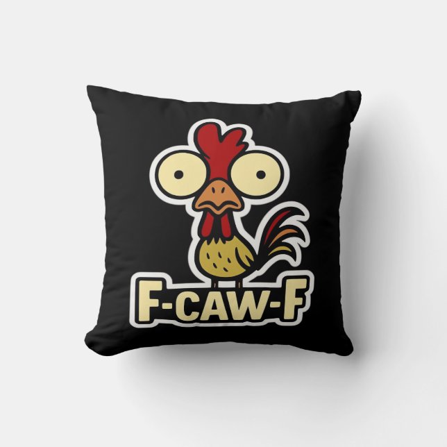 Almofada F-Caw-F Classic Vintage Graphic (Frente)