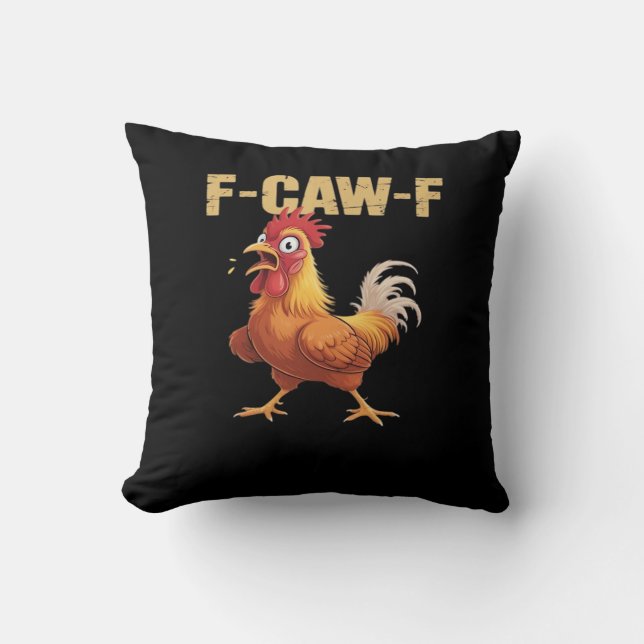 Almofada F-Caw-F Frango Clássico Estilo Básico (Frente)