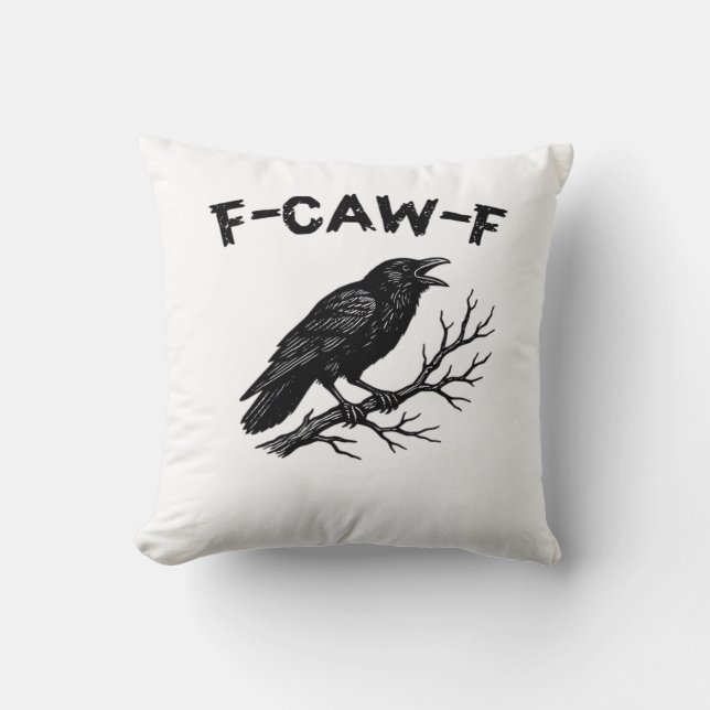Almofada F-Caw-F Minimal Limpo (Frente)