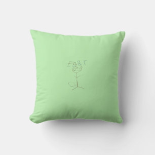 Almofada F é para Fart Travesseiro