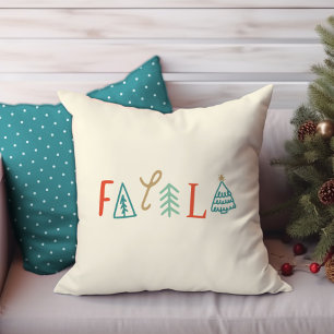 Almofada Fa La Funny Christmas Tree Holiday Baby Blanket