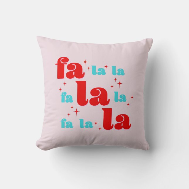 Almofada Fa La La Christmas (Frente)