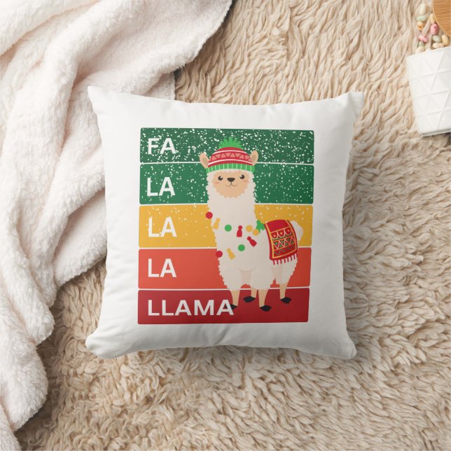 ALMOFADA FA LA LA LLAMA (Cobertor)