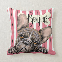 Almofada Fabuloso Travesseiro decorativo francês Bulldog