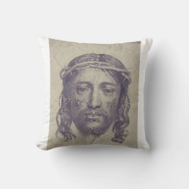 Almofada Face de Cristo na Rua. O Véu Sagrado de Veronica