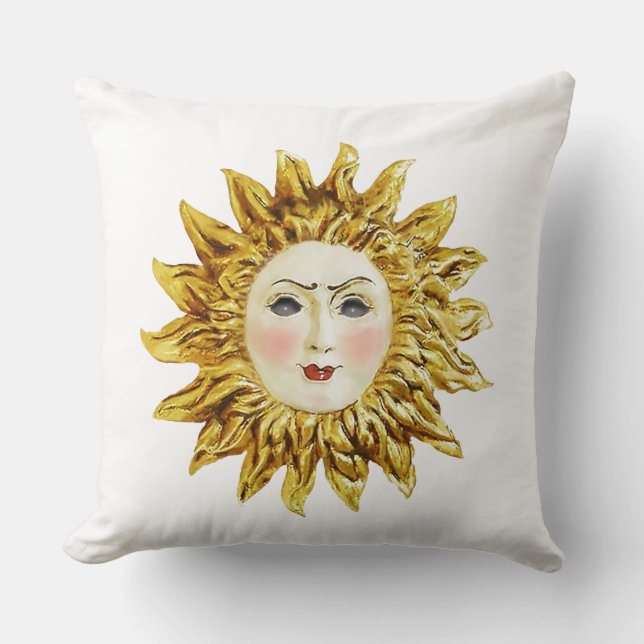 Almofada Face do Sol Radiante (Frente)