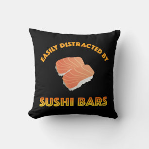 Almofada Facilmente Distraído Por Barras De Sushi