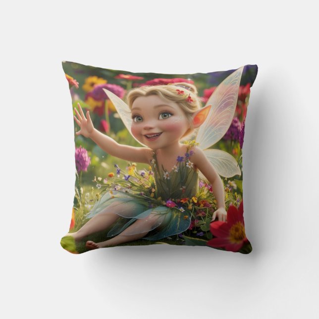 Almofada Fada Amigável (Frente)