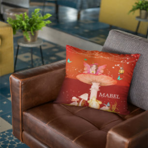 Almofada Fada Cogumelo Magico Encantado Decência Cuja