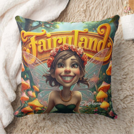 Almofada Fada Fácil Louca E Louca Na Fairyland