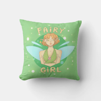 almofada fada, fairy girl