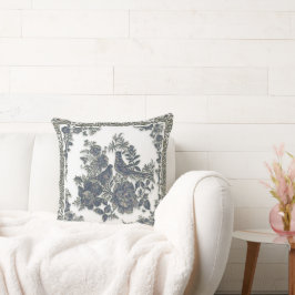 Almofada Faisão em flores