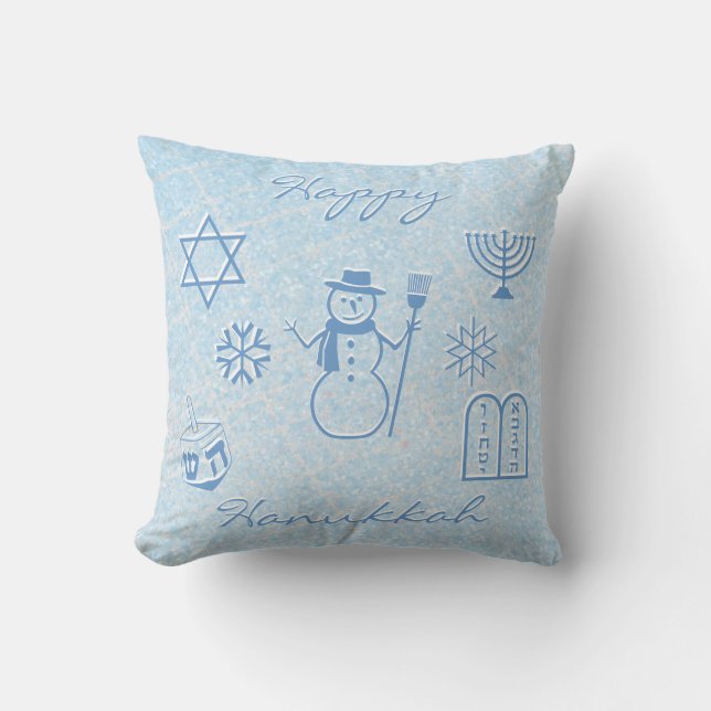 Almofada Faísca festiva HANUKKAH (Frente)