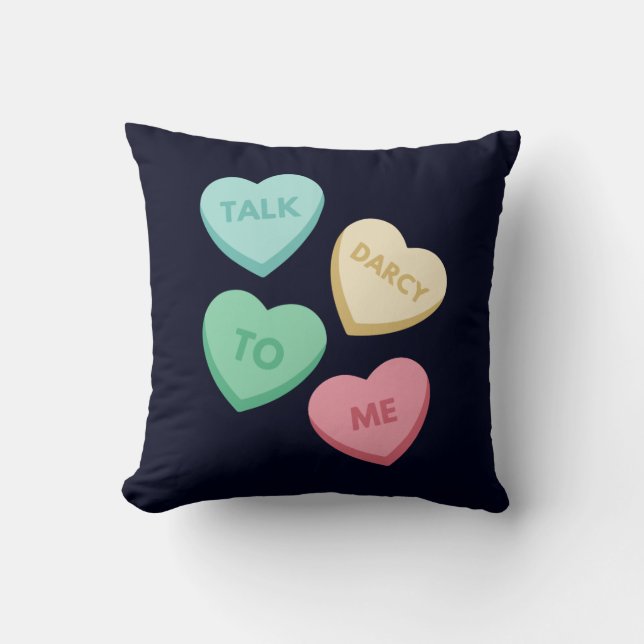 Almofada Fale comigo Darcy III (Frente)