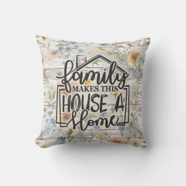 Almofada Família Casa Russo Floral