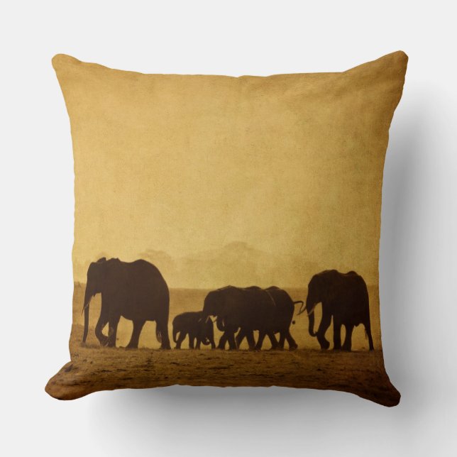 Almofada Família Elefante (Frente)