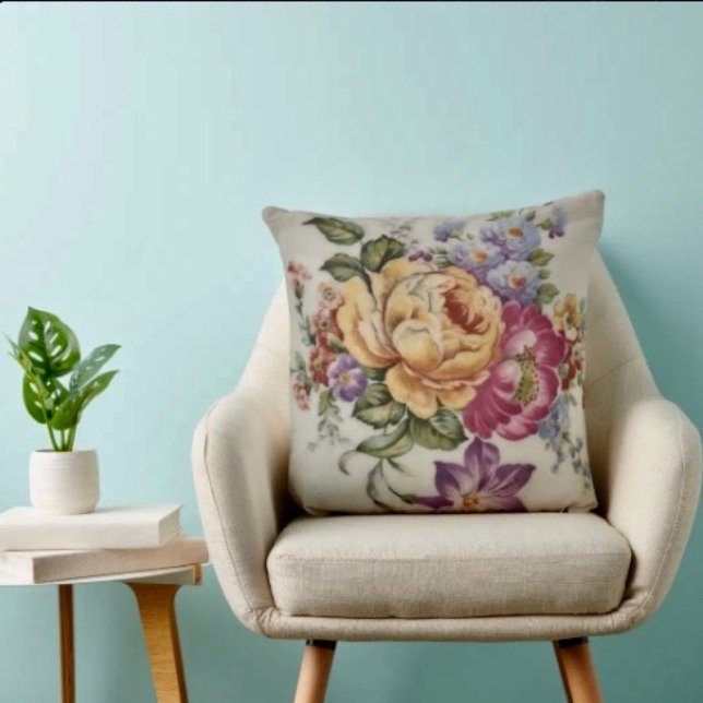 Almofada Fantasia Floral  (Criador carregado)