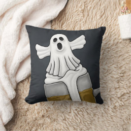 Almofada Fantasma Assustador de Halloween