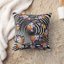 Fantasma Bonita do Halloween com Abóbora
