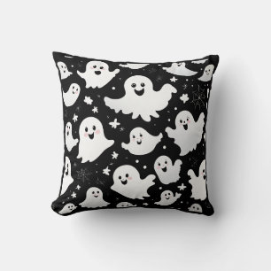 Almofada Fantasmas Bonitos e Loucos: Um Padrão De Halloween