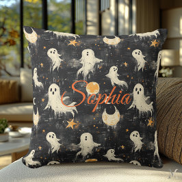 Almofada Fantasmas da Meia-Noite & Luas Douradas – Hallowee
