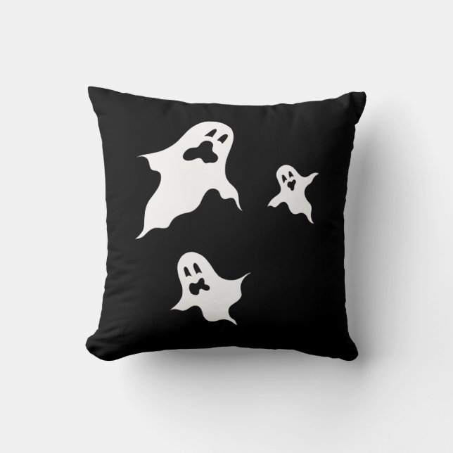 Almofada Fantasmas de Halloween Spooky Jogam Cushion (Frente)