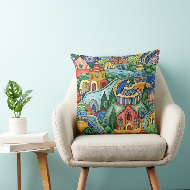 Almofada Fantastic World  designer cushion (Cadeira)