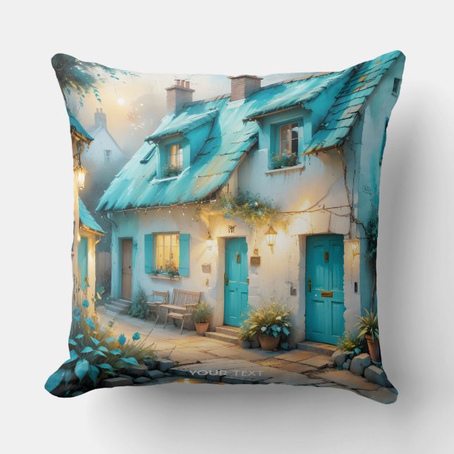 Almofada Fantasy Cuja Velha Casa Azul (Frente)