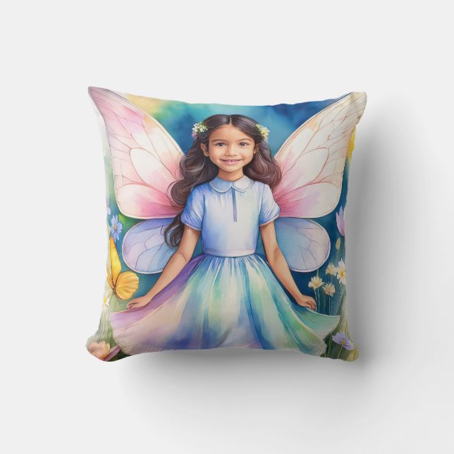 Almofada Fantasy Fairy Travesseiro decorativo (Frente)