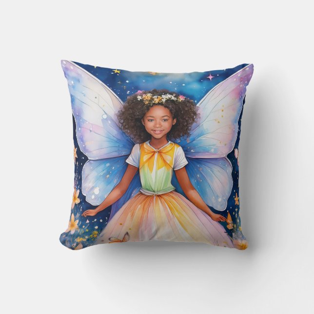 Almofada Fantasy Fairy Travesseiro decorativo (Frente)